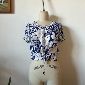 Viscose Floral Printed Top